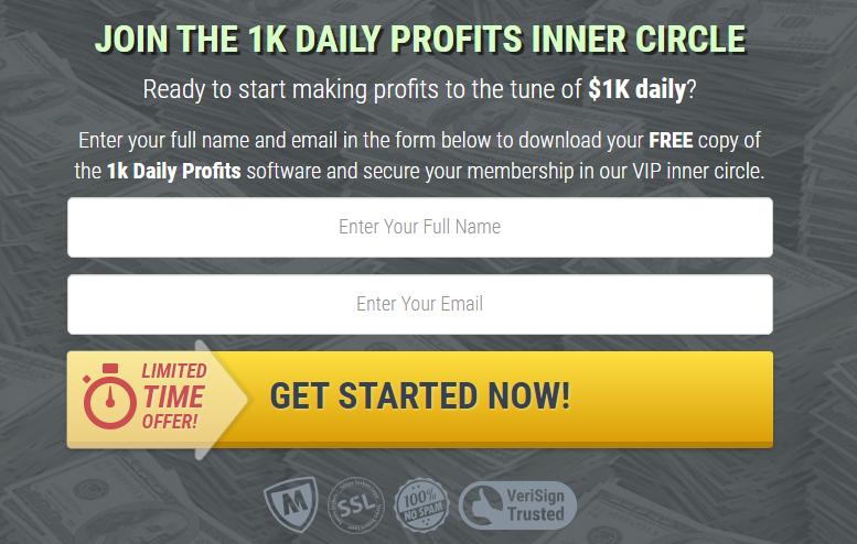 1k daily profit