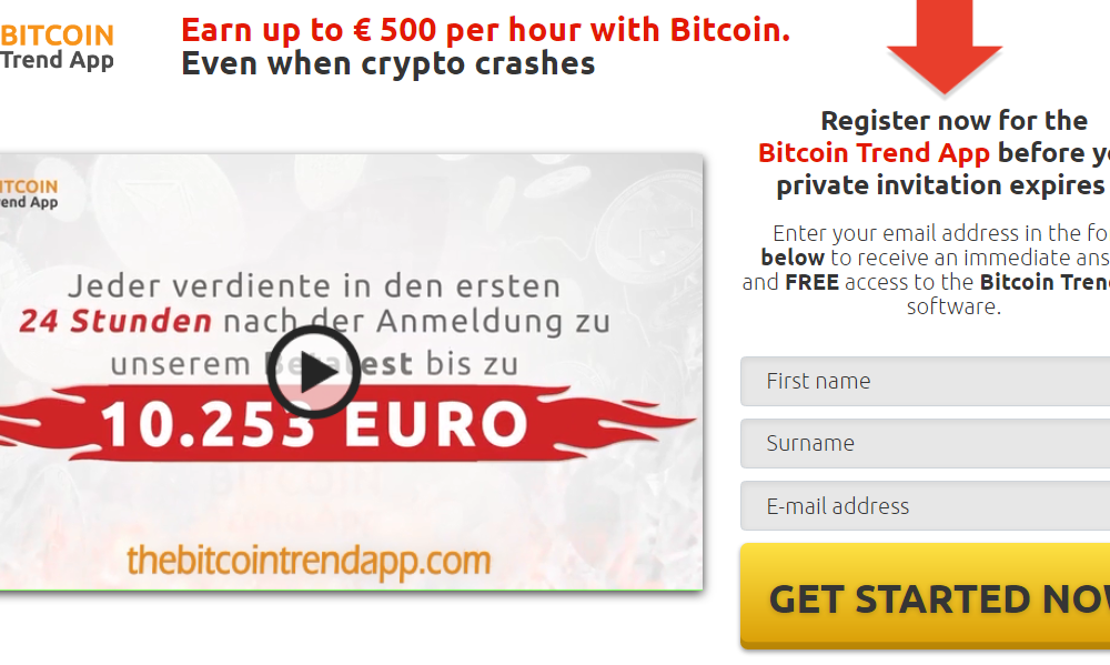 bitcoin trend app