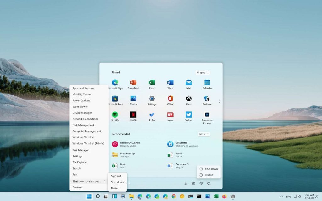 ways to turn off windows 11 1