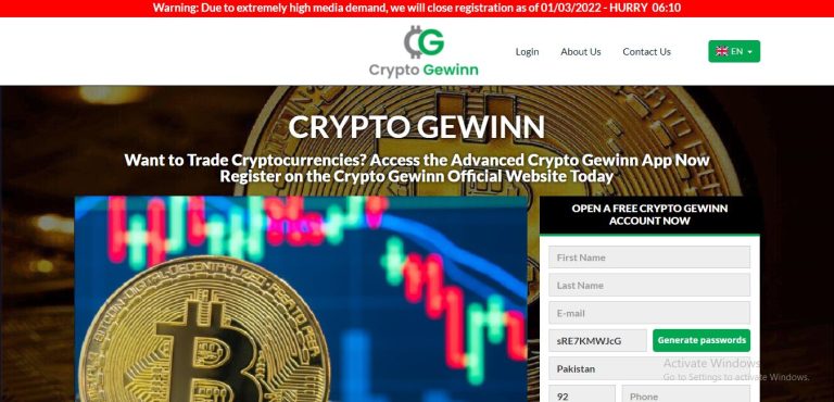 Crypto Gewinn Review 2022: The Truth Behind Its Quixotic Claims!