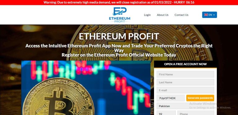 Ethereum Profit Review 2022: Intricacies Of The Trading Platform