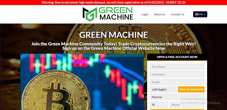 Green Machine Review 2022: Can It Make Profits For Novice Investors?