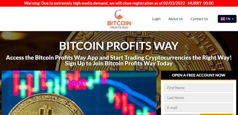 Bitcoin Profits Way Review 2022: Is it a Good Idea To Invest All Your Hard Earned Money In It?