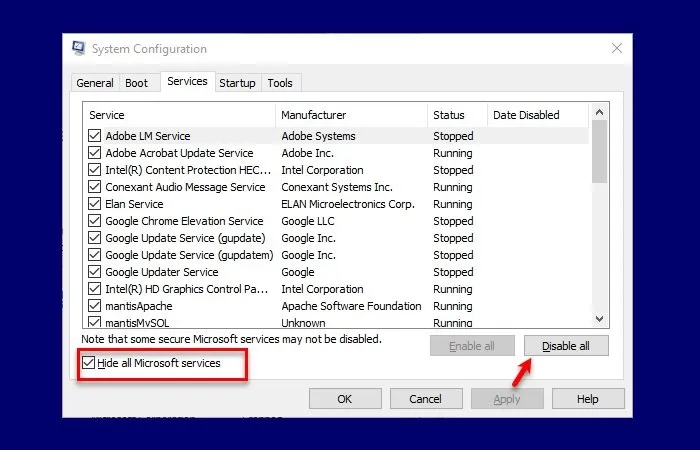 Fix Avast Update Wizard errors 1316, 1638 and 1603