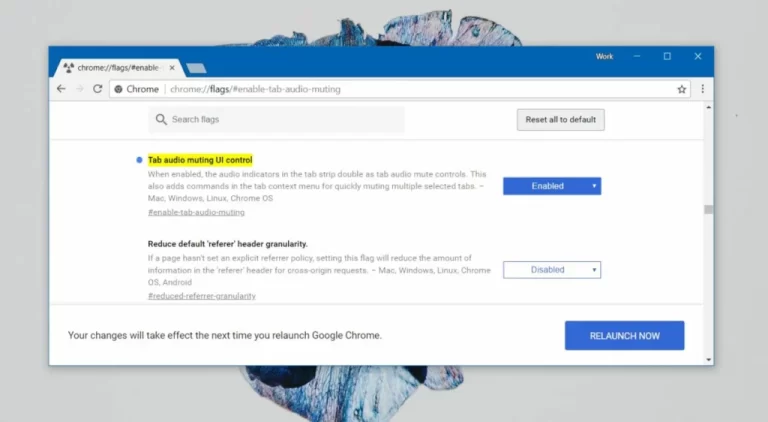 How to turn on tab audio mute in Chrome?
