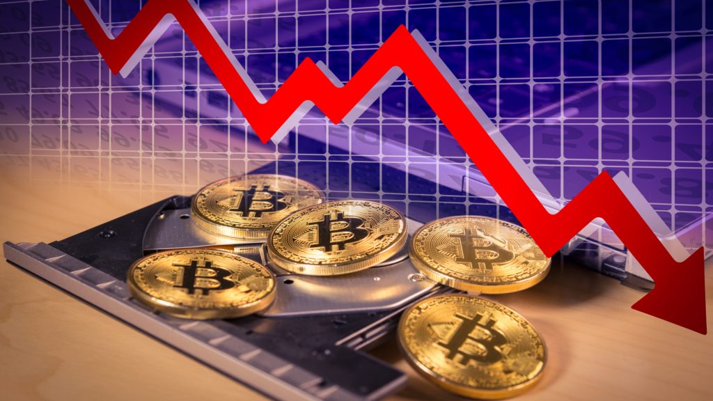 Three reasons explaining the fall of bitcoin