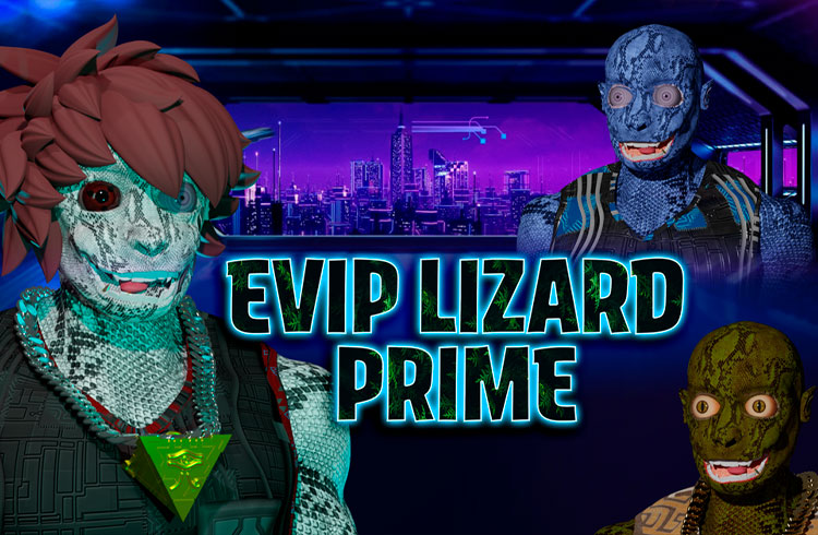 Evip Lizard Prime, NFT with various utilities set to change NFT space forever