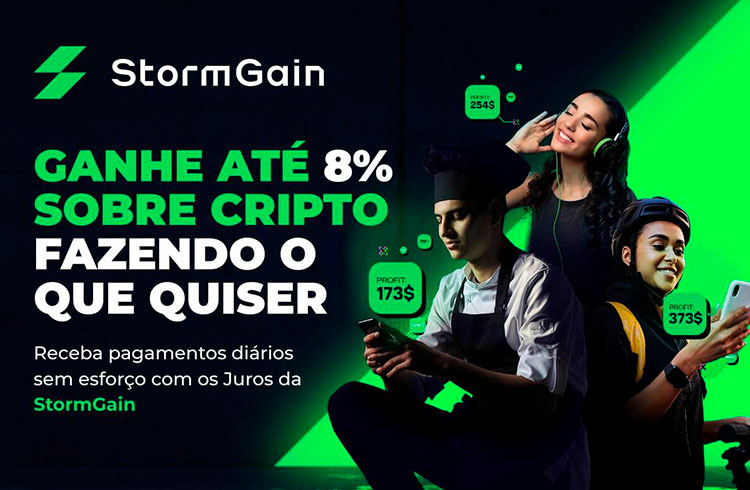 StormGain crypto app introduces interest earning
