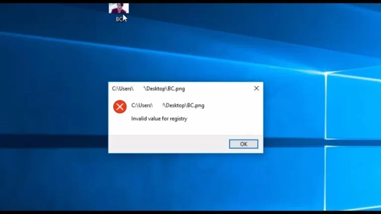 Fix “Invalid Registry Value” in Photos