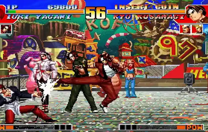 The classic of fighting games, King of Fighters 97 on Android