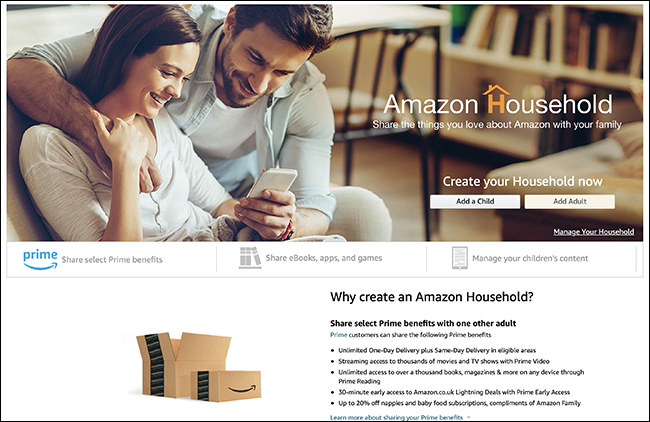 How to use Amazon Household