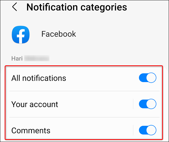 Configure notifications.