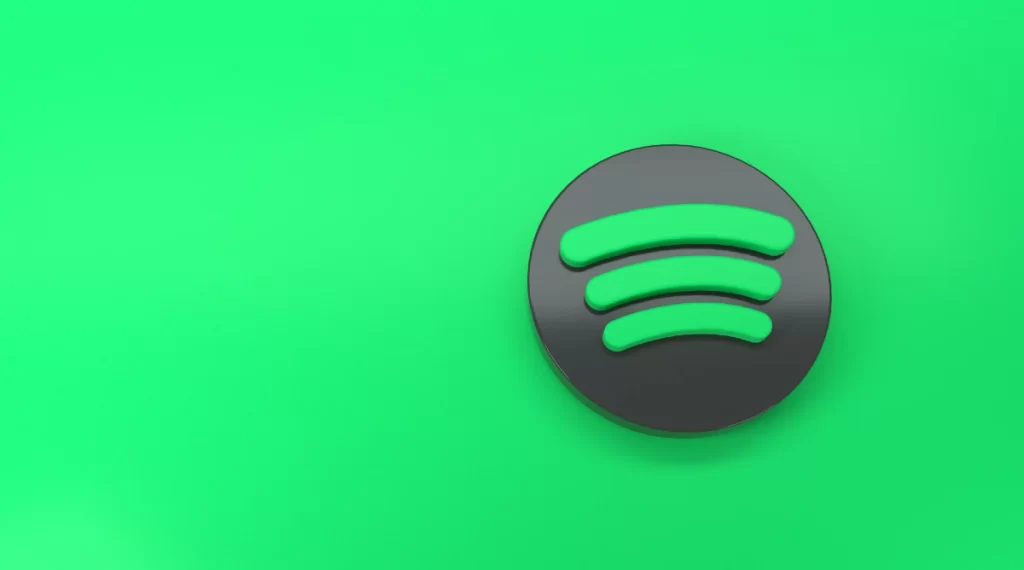 Green Spotify logo
