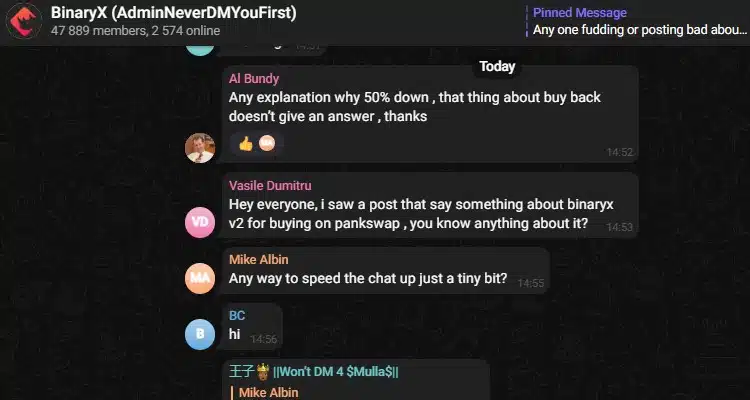 Blockchain gaming token Binance invested in melts 50% in 24 hours