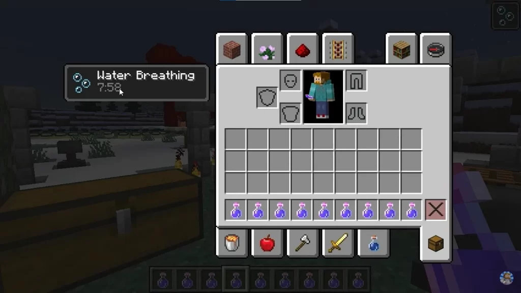 breathe water minecraft 2
