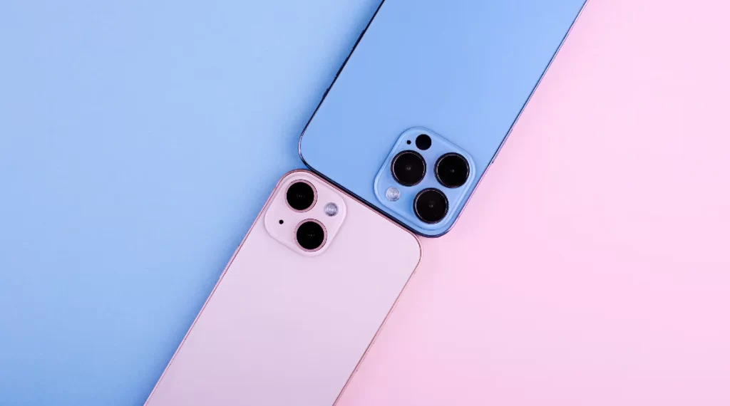Comparison between the iPhone 13 vs.  iPhone 14