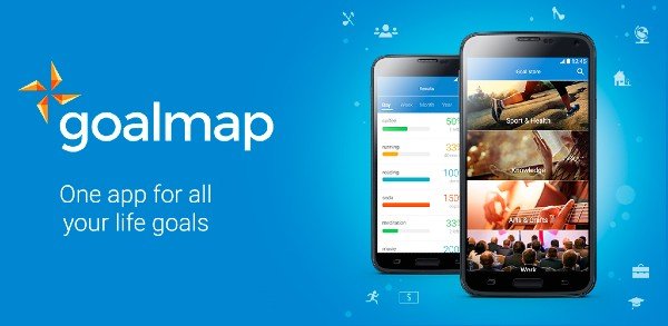 Goalmap app to achieve goals