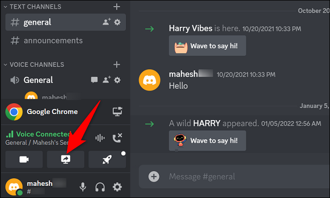 screen share discord 2