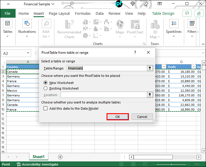 calculate percentage change excel 4