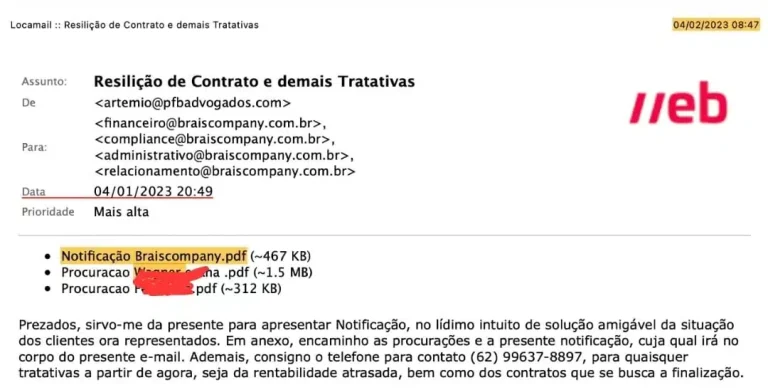 Braiscompany ignores request to prove customer funds