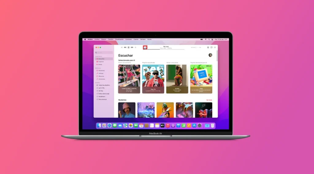 iTunes music service
